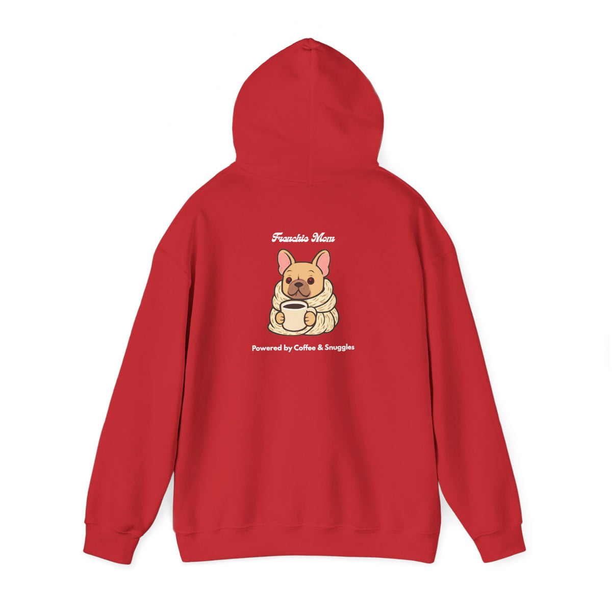 Minimalist Frenchie Mom Hoodie -French Bulldog Gift