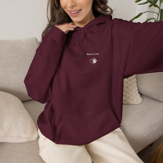Easily Distracted by Frenchies - Unisex Heavy Blend Hooded Sweatshirt