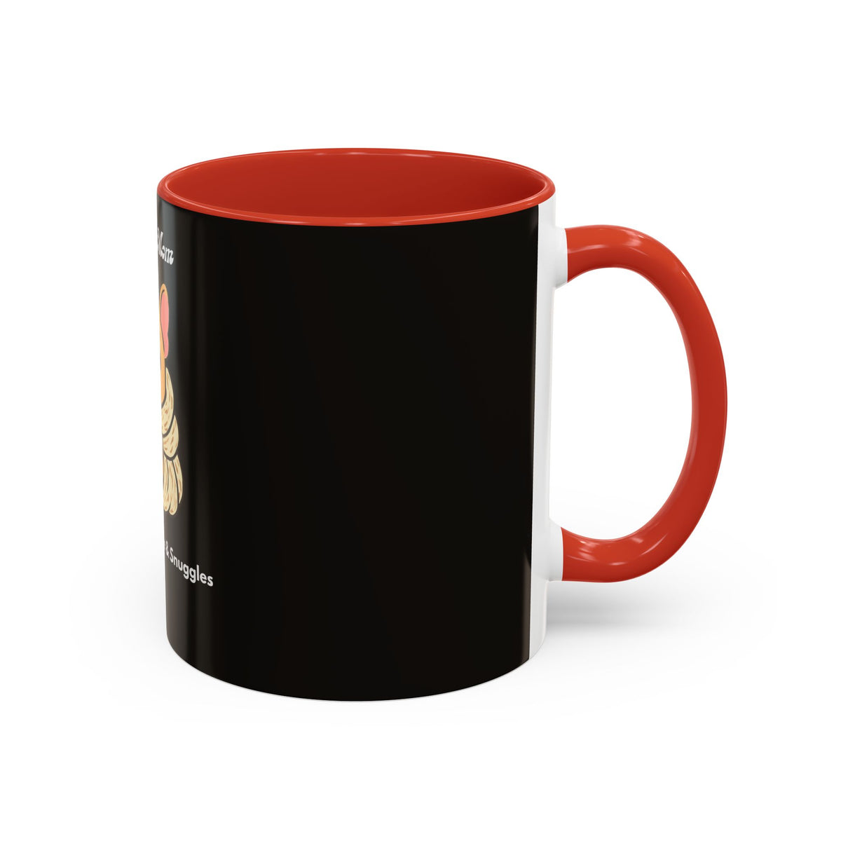 Frenchie Mom Powered by Coffee & Snuggles Mug - Cute French Bulldog Lover Gift