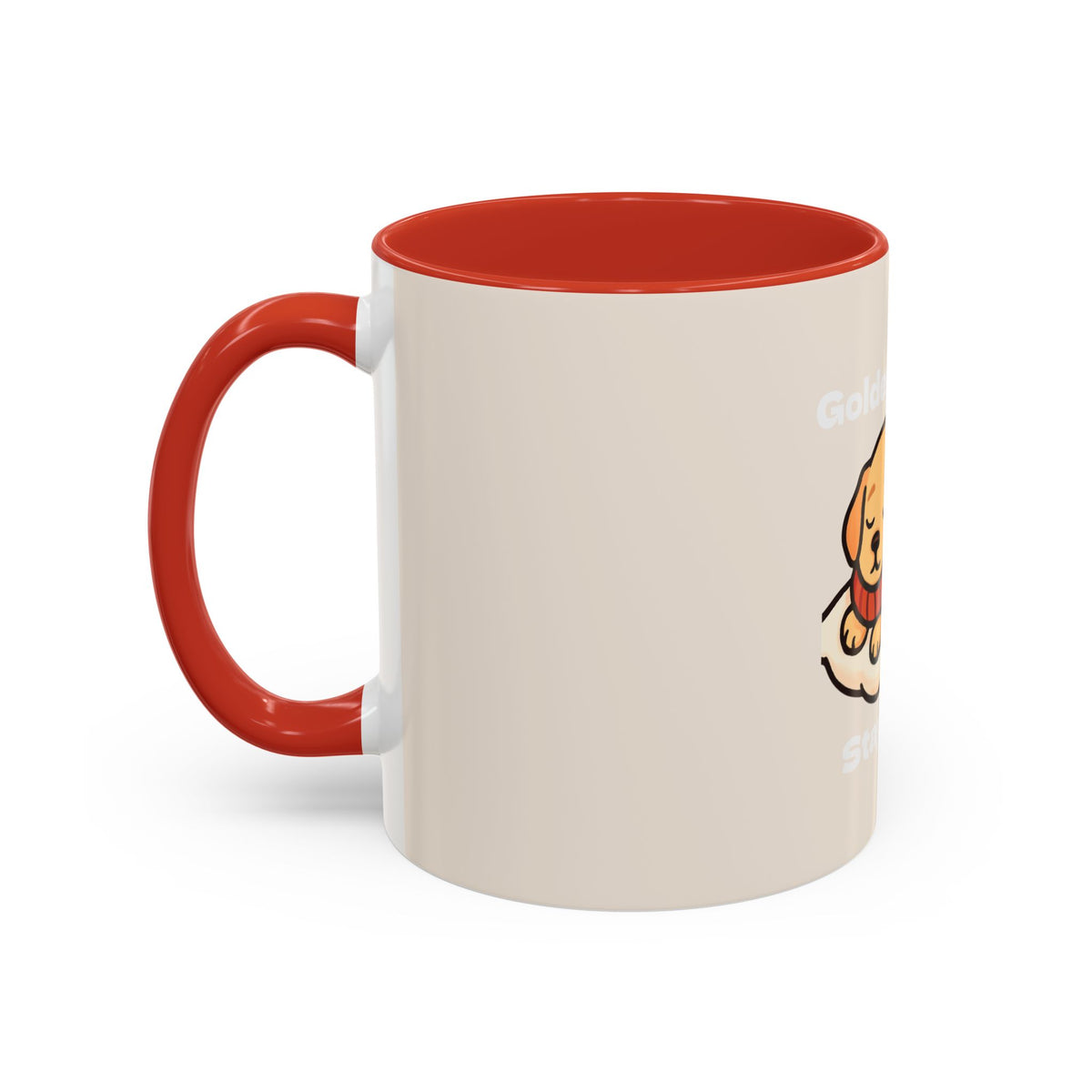Golden Mom Cozy Dog Coffee Mug — Stay Cozy Edition