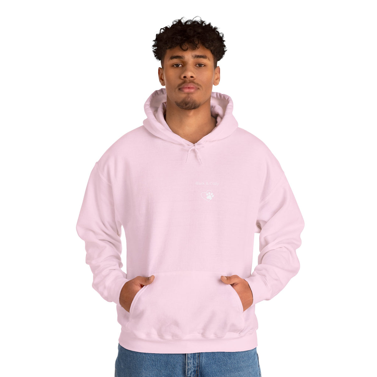 Minimalist French Bulldog Born To Be Bold Hoodie | Back Print Frenchie Sweatshirt - Bark & Cozy