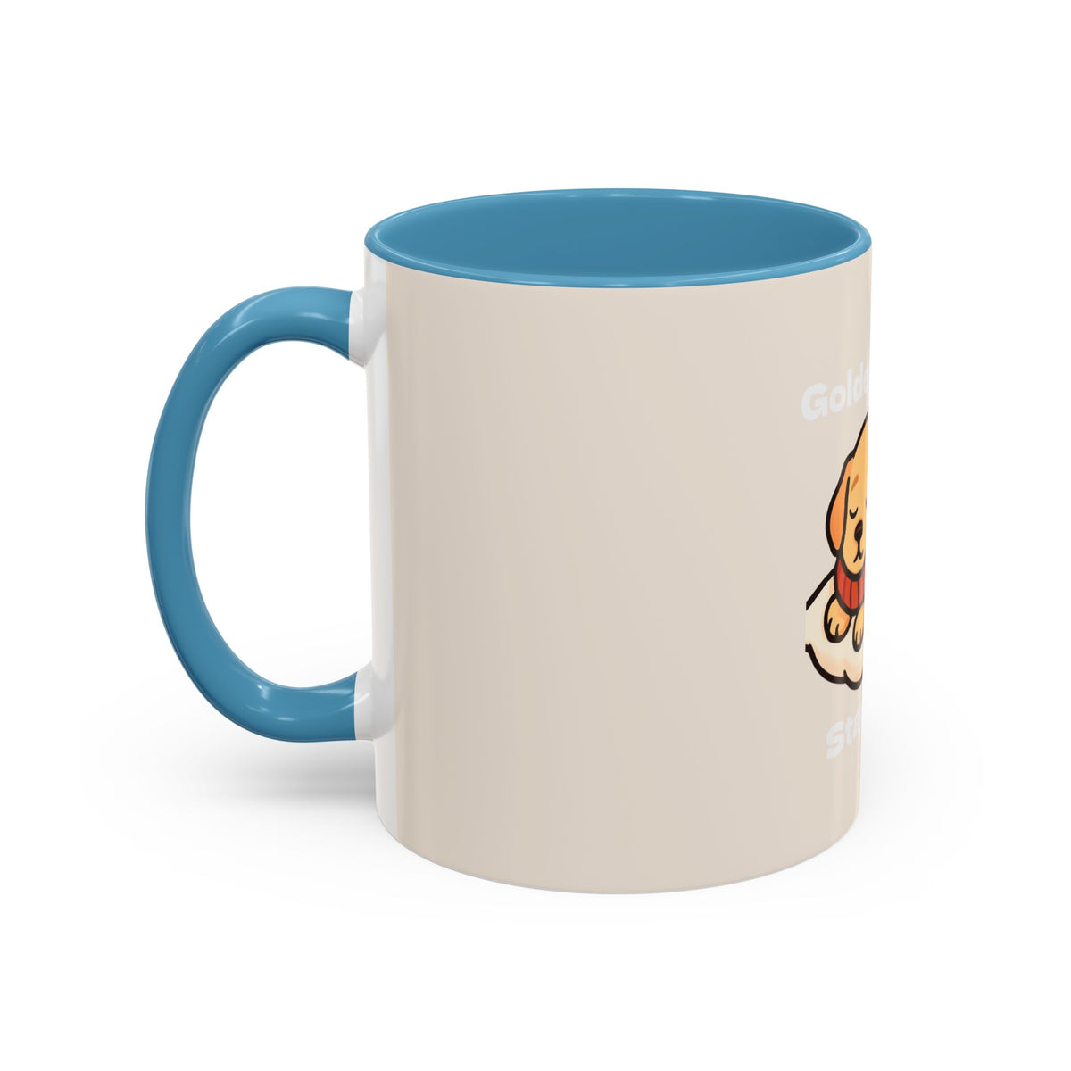 Golden Mom Cozy Dog Coffee Mug — Stay Cozy Edition