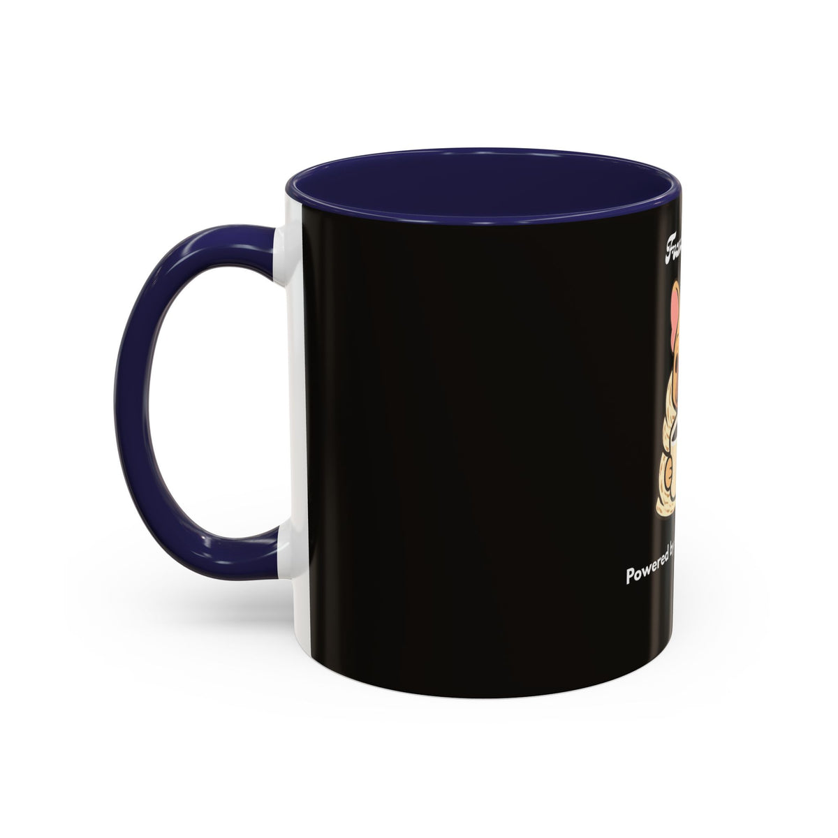 Frenchie Mom Powered by Coffee & Snuggles Mug - Cute French Bulldog Lover Gift