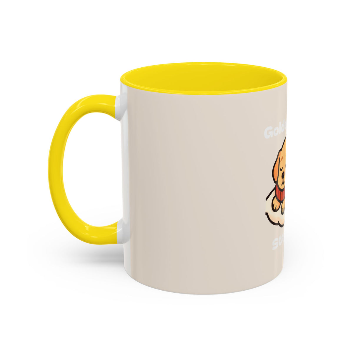 Golden Mom Cozy Dog Coffee Mug — Stay Cozy Edition
