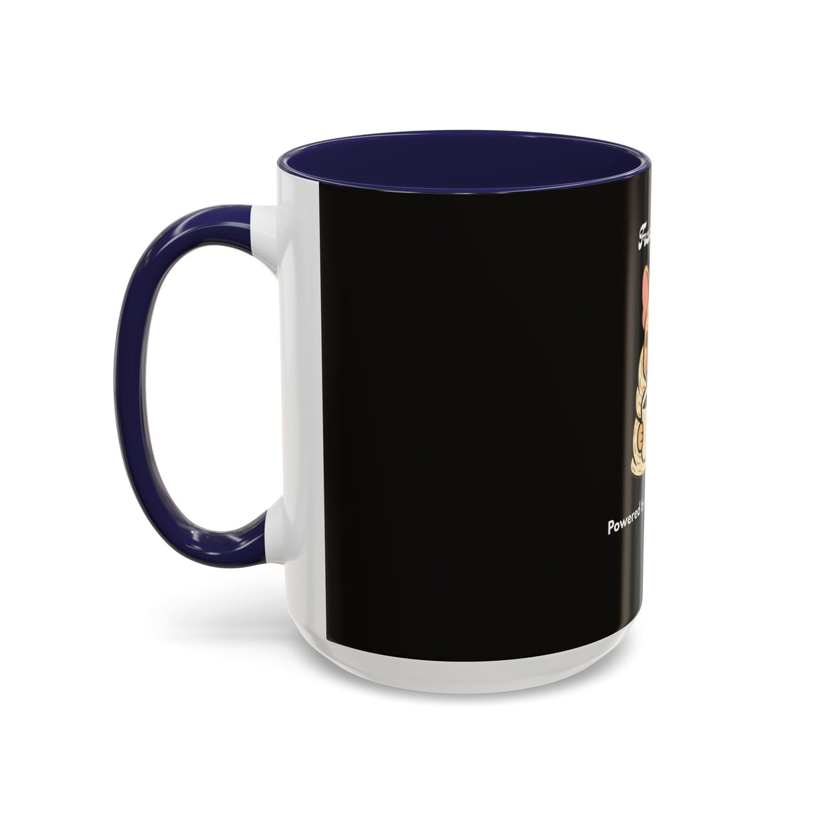 Frenchie Mom Powered by Coffee & Snuggles Mug - Cute French Bulldog Lover Gift