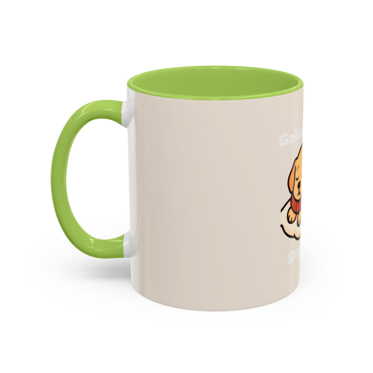 Golden Mom Cozy Dog Coffee Mug — Stay Cozy Edition