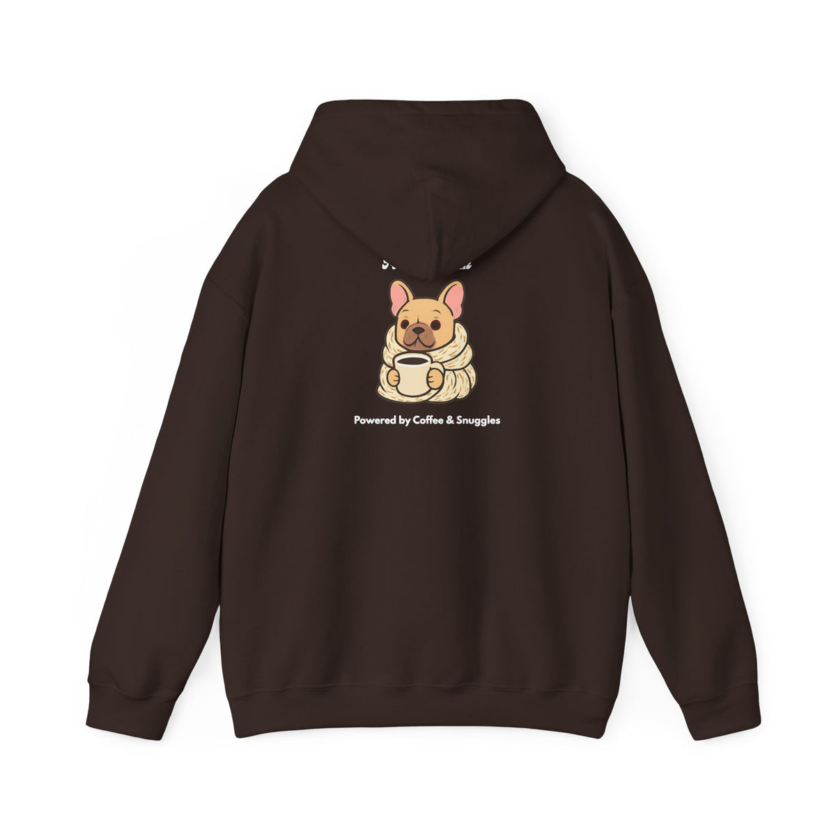 Minimalist Frenchie Mom Hoodie -French Bulldog Gift