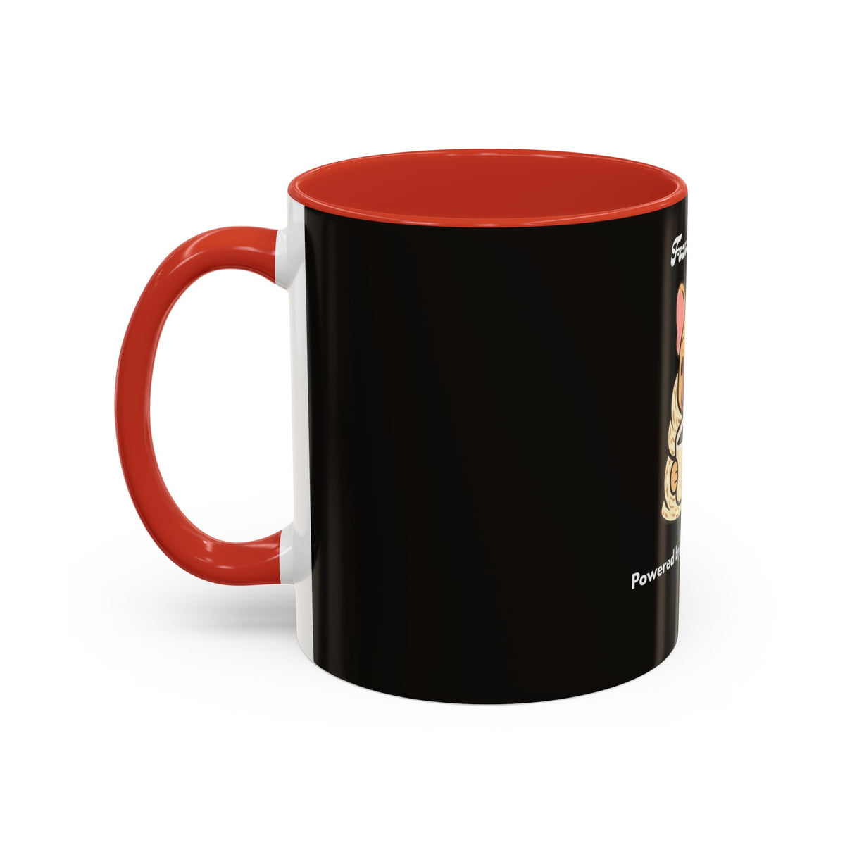 Frenchie Mom Powered by Coffee & Snuggles Mug - Cute French Bulldog Lover Gift