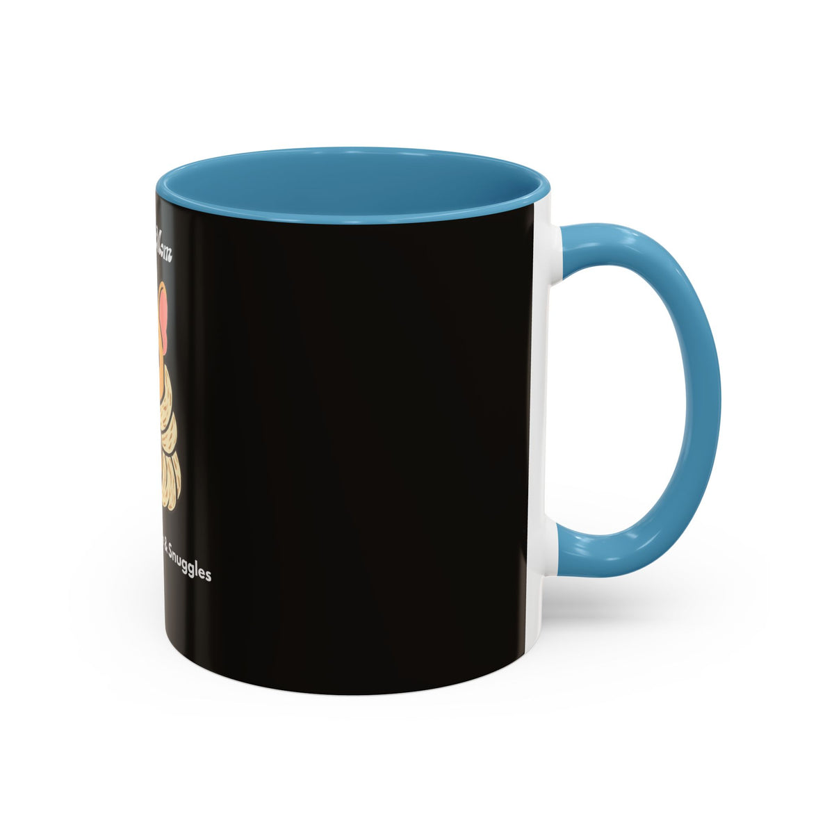 Frenchie Mom Powered by Coffee & Snuggles Mug - Cute French Bulldog Lover Gift