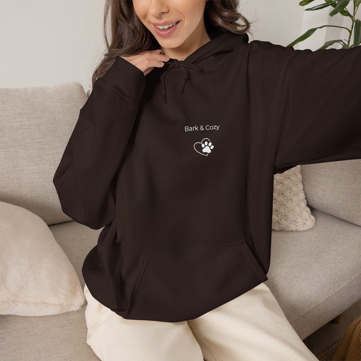 Cute Golden Retriever Mom Hoodie | Bark & Cozy