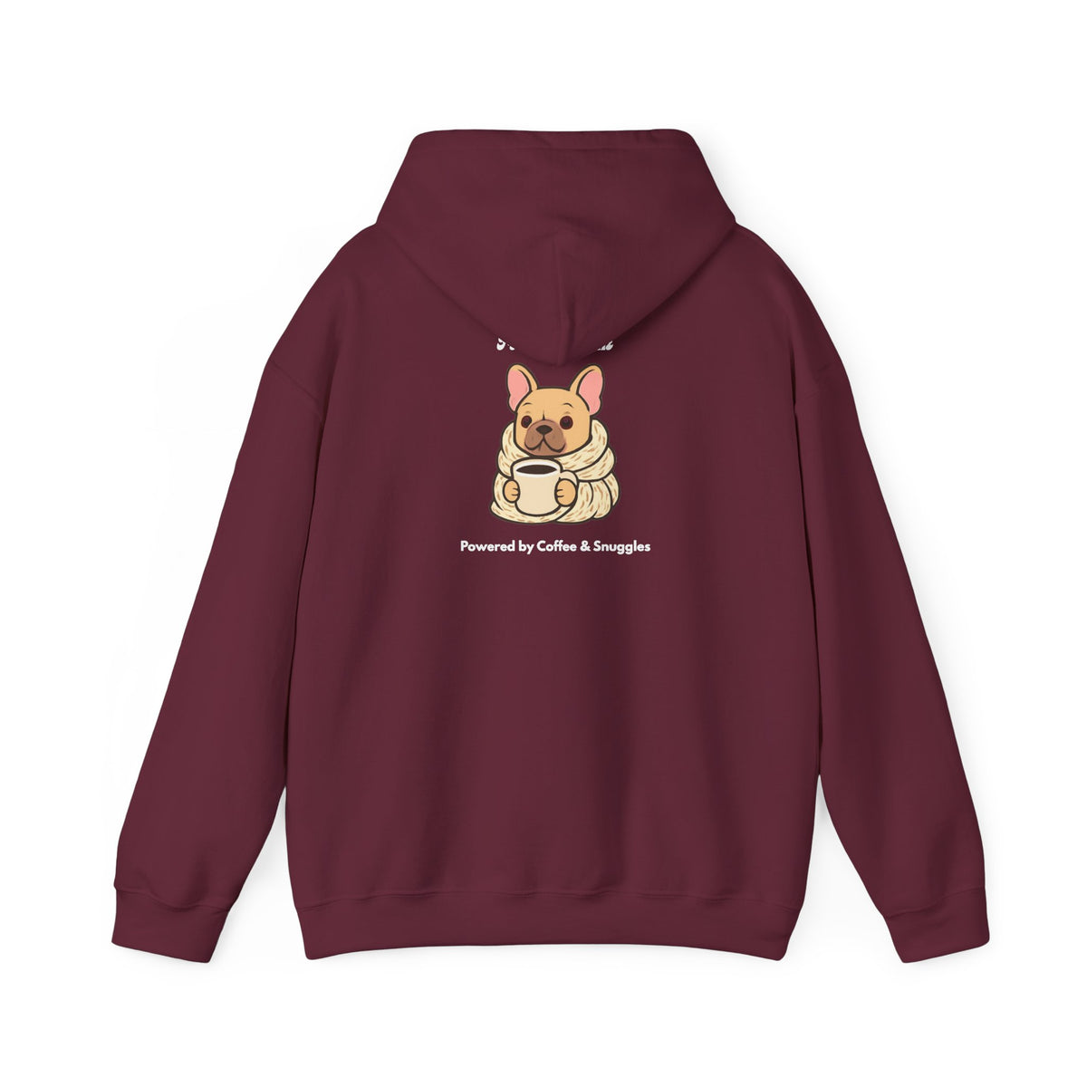 Minimalist Frenchie Mom Hoodie -French Bulldog Gift