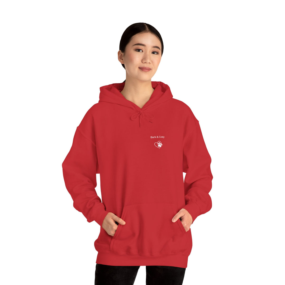 Easily Distracted by Frenchies - Unisex Heavy Blend Hooded Sweatshirt
