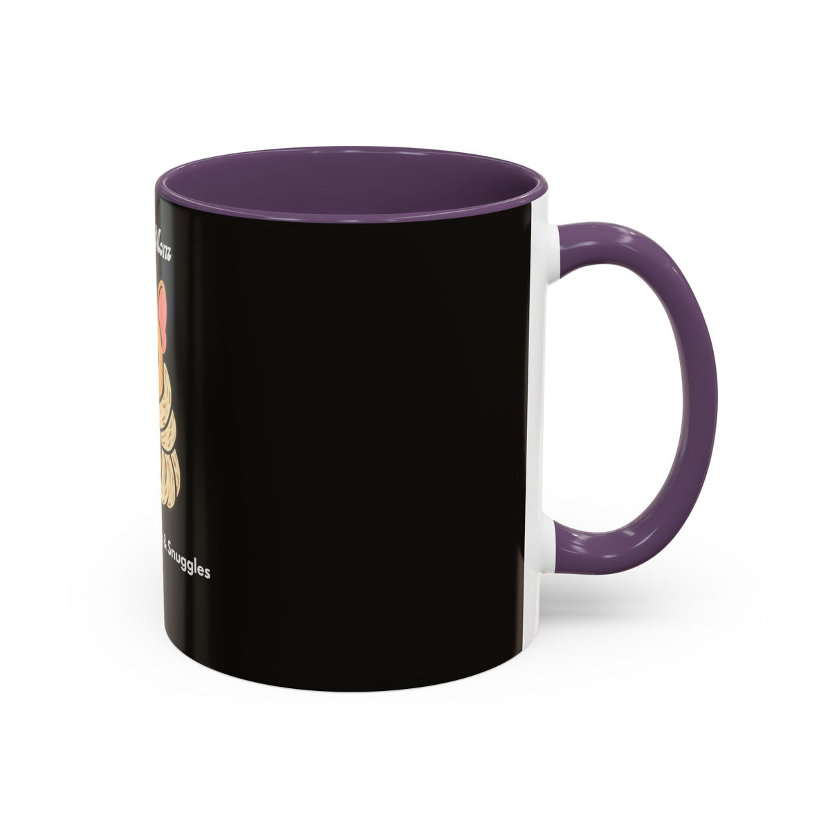 Frenchie Mom Powered by Coffee & Snuggles Mug - Cute French Bulldog Lover Gift