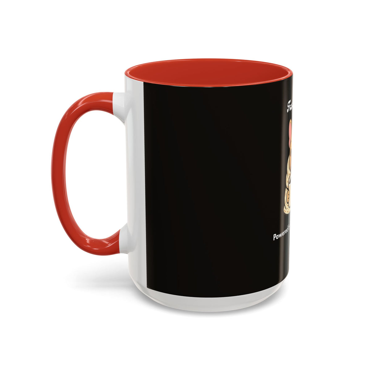 Frenchie Mom Powered by Coffee & Snuggles Mug - Cute French Bulldog Lover Gift