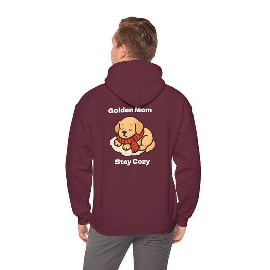 Cute Golden Retriever Mom Hoodie | Bark & Cozy