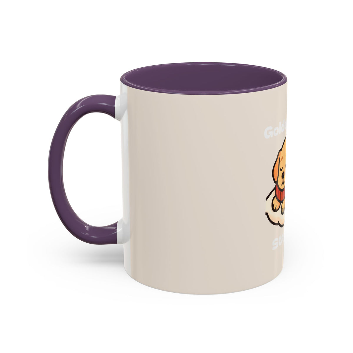 Golden Mom Cozy Dog Coffee Mug — Stay Cozy Edition