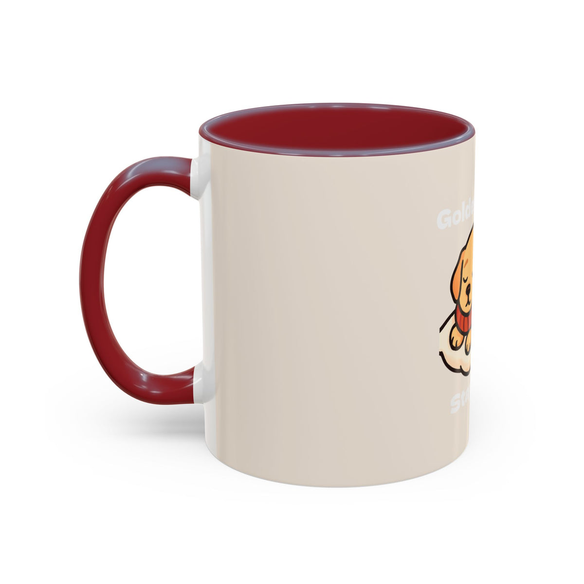 Golden Mom Cozy Dog Coffee Mug — Stay Cozy Edition