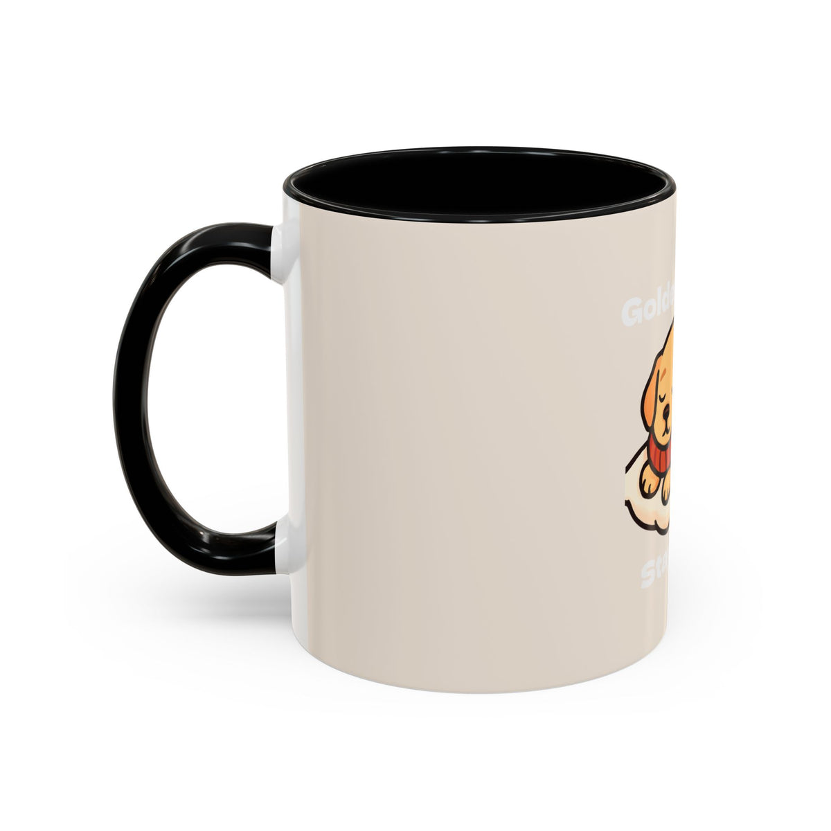 Golden Mom Cozy Dog Coffee Mug — Stay Cozy Edition
