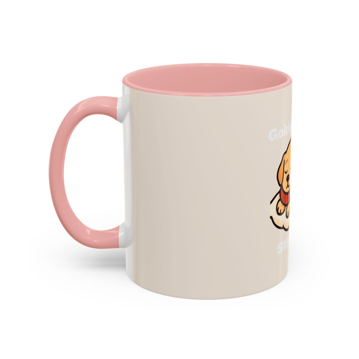 Golden Mom Cozy Dog Coffee Mug — Stay Cozy Edition