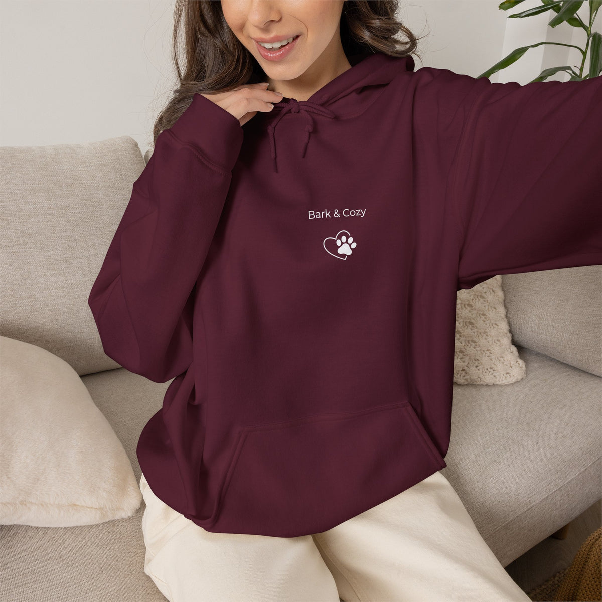Cute Golden Retriever Mom Hoodie | Bark & Cozy