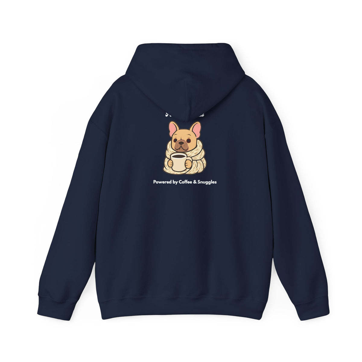 Minimalist Frenchie Mom Hoodie -French Bulldog Gift